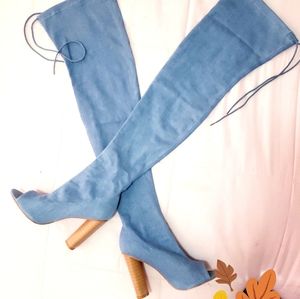 Chucky peep toe heels